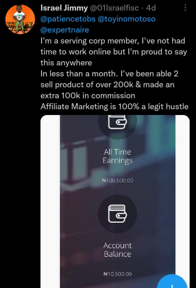 Testimonial from a student